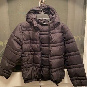 Kids’ The North Face Hooded Goose Down Jacket